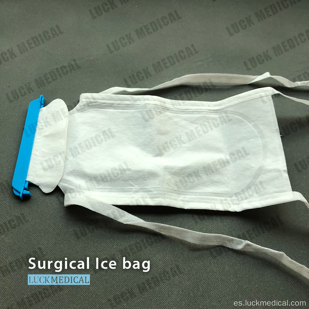 Bolsa de hielo por lesión superficie suave 3 capas