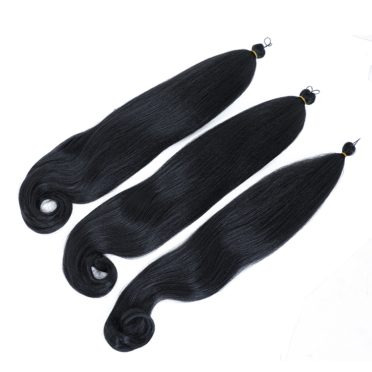 24 Inch High Quality Cheap Premium Fiber Synthetic Pony Tail Yaki Braiding Hair