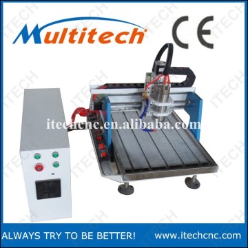 3D working desktop cnc router ITG0609 with water tank