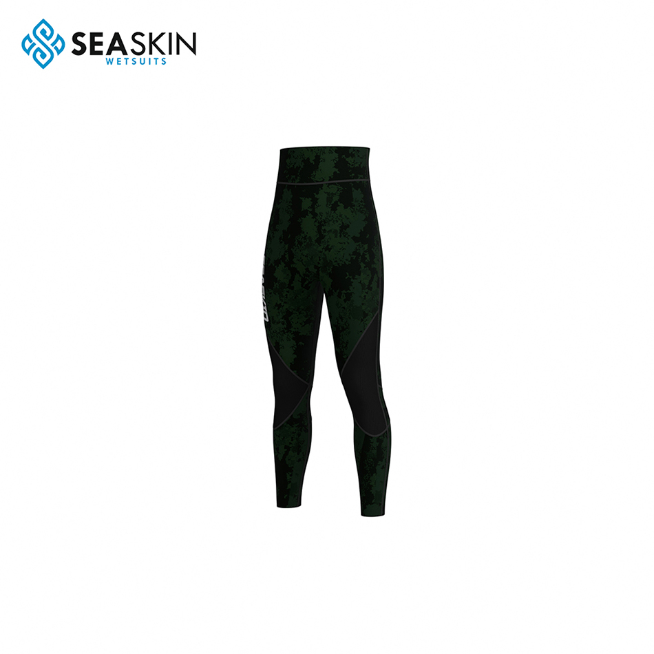 Seackin Camouflage Diving Spearfishing Surfing Wetsuit Pants