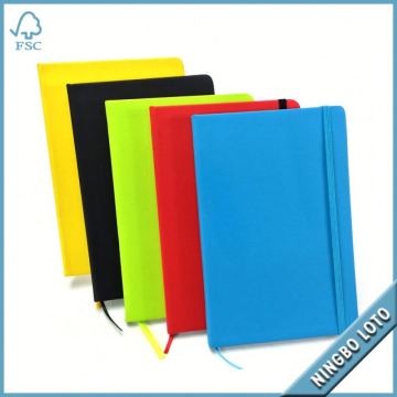 Colorful customized diary notebook leather