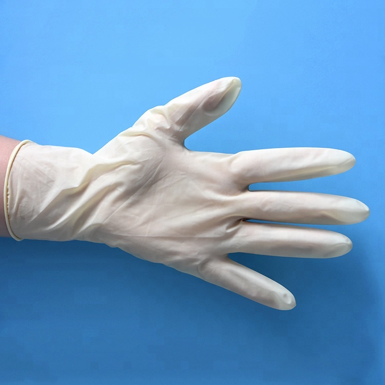 Factory Stock Natural Powder-free Disposable Latex Rubber Latex Nitrile One Time Nitrile Gloves