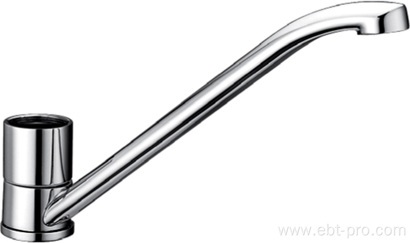 Long Neck Kitchen Stainless Steel Basin Faucet Spout