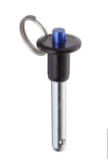 1/2"-os golyórögzítő gyorskioldó gombos fogantyú