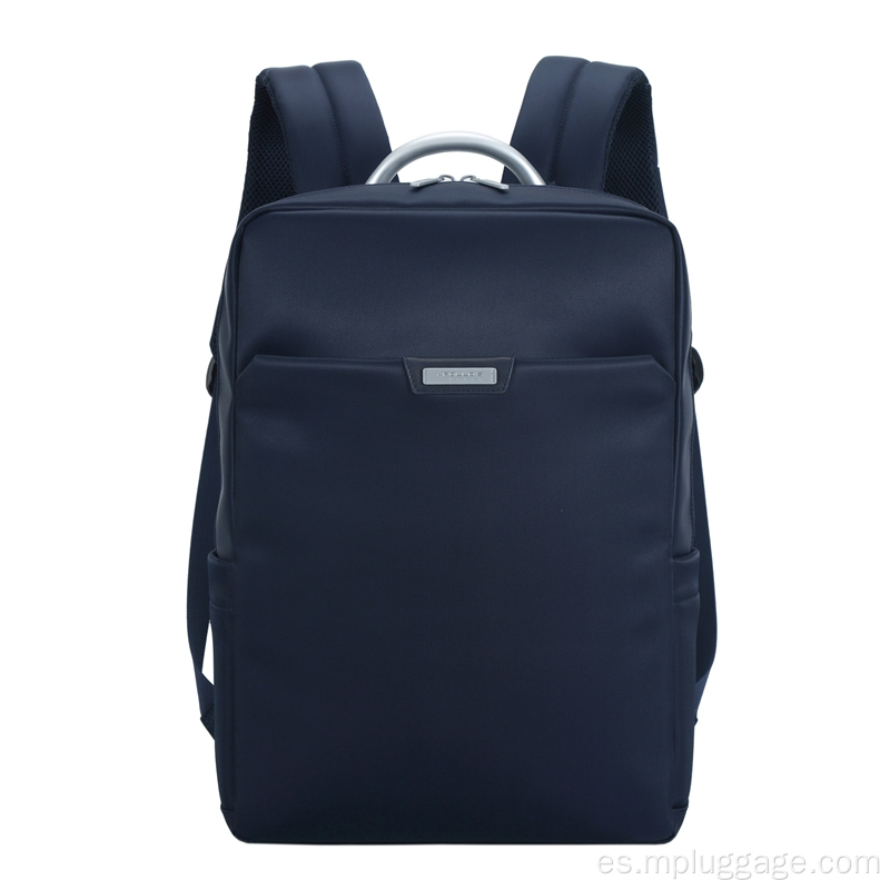 Mochila para laptop de negocios de nylon texturizado personalizado