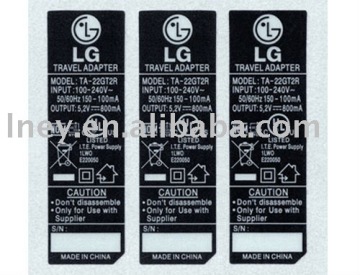 High-temperature discoloration sticker