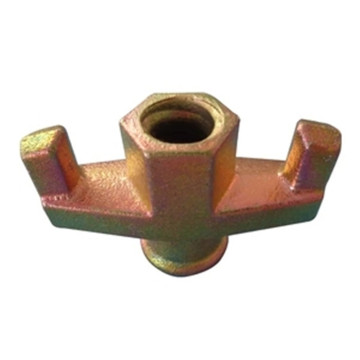 Wing nut ductile iron construction formwork