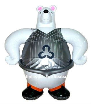 PVC Inflatable Pole Bear Toy