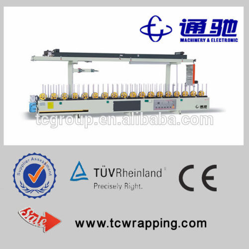 laminating machine for wrapping pvc foil profile
