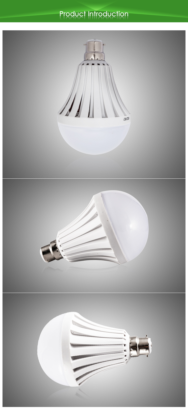 new products 5W 7W 9W 12W RC rechargeable LED emergency light