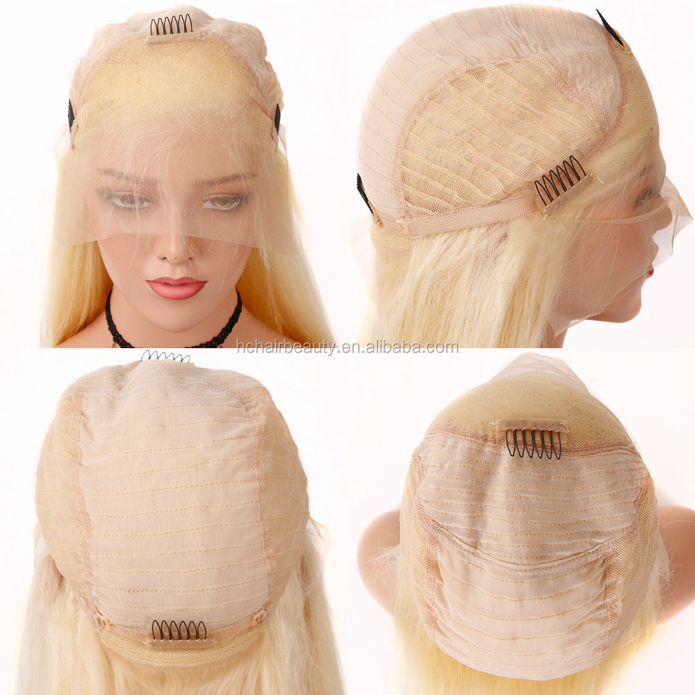 613 Blonde 13x4 Lace Front Human Hair Wigs Transparent Lace Wigs Pre Plucked With Baby Hair 613 Lace Front Wig Long Hair