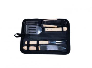 4pcs Stainless Steel Barbecue Utensils