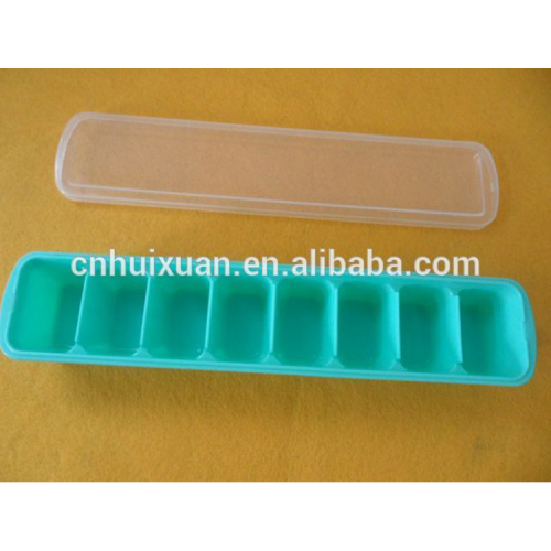 8 frames ice cube tray with lid/Simple ice cube maker