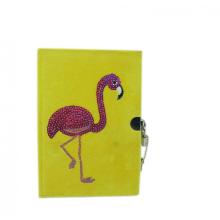 FLAMINGO CLOTH COVER NOTEBOOK-0