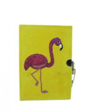 FLAMINGO CLOTH COVER NOTEBOOK-0