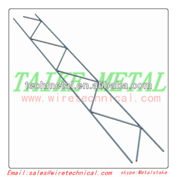 galvanized masonry wall mesh truss and ladder type