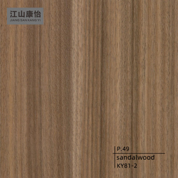 Decorative film wall panel imitation wood grain film