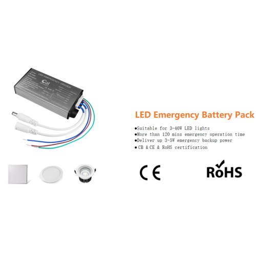 Kit d'urgence LED pour batterie Li-ion