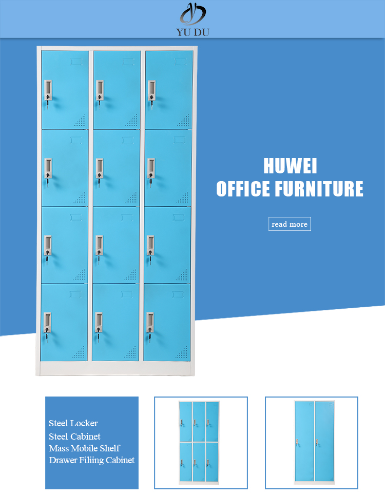 12 compartment locker