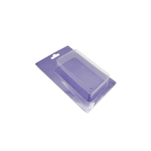 Custom rectangle blister sliding card plastic tray