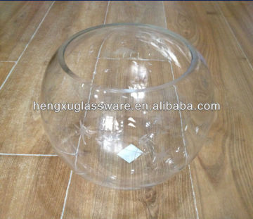 wholesale clear glass vase,engraved design glass vase,cheap round glass vase,fish bowl