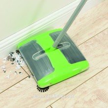 carpet sweeper with double rollers