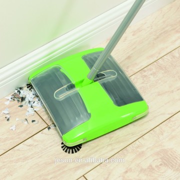 carpet sweeper with double rollers