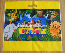Die cut Plastic Bag with Your Logo For Clothes Packing or Shopping