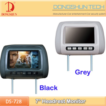 7" car lcd monitor headrest