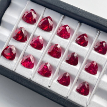 ASTWO Jewelry Making Lab Grown Gemstones - Bulk Lab Grown Rubies