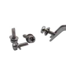 Industrial rust-proof pan head cross slot M2.5 SUS410 corrosion-resistant nail