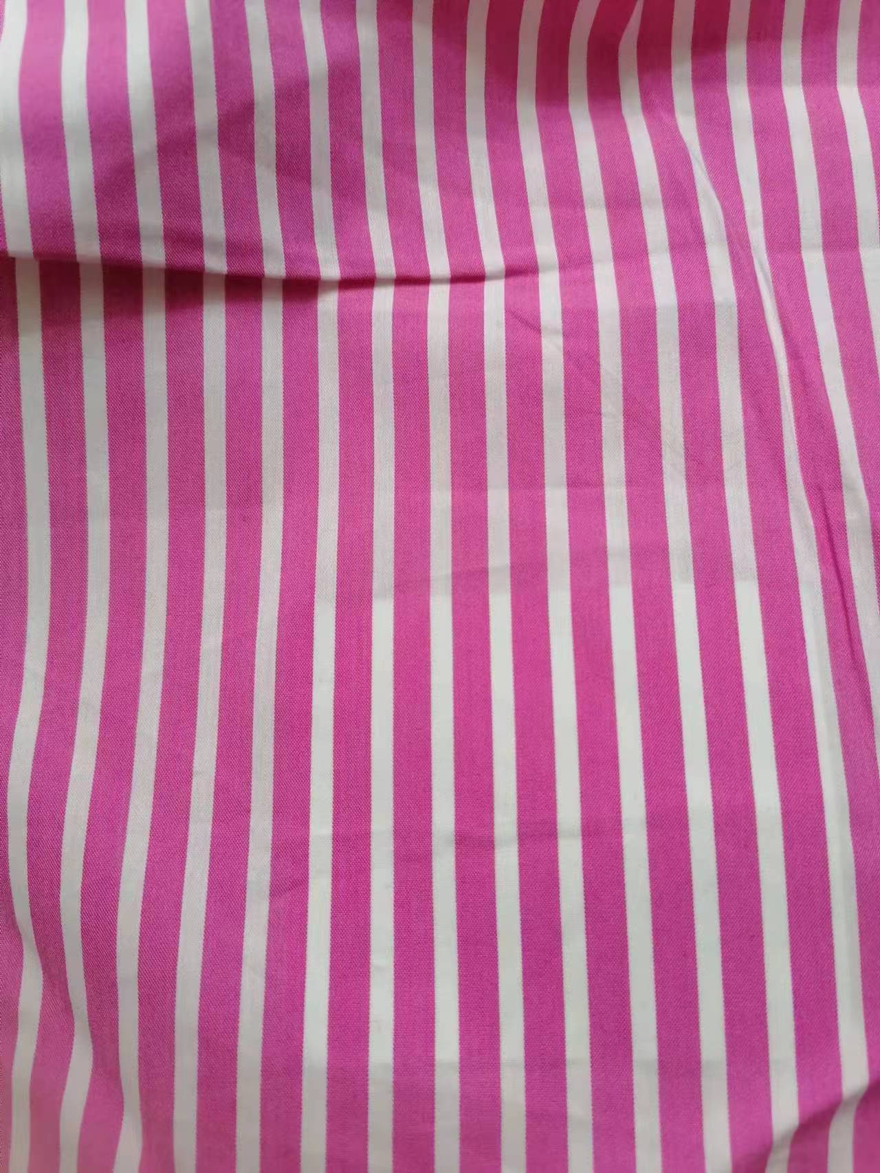 coton nylon spandex yarn dyed fabric 90gsm