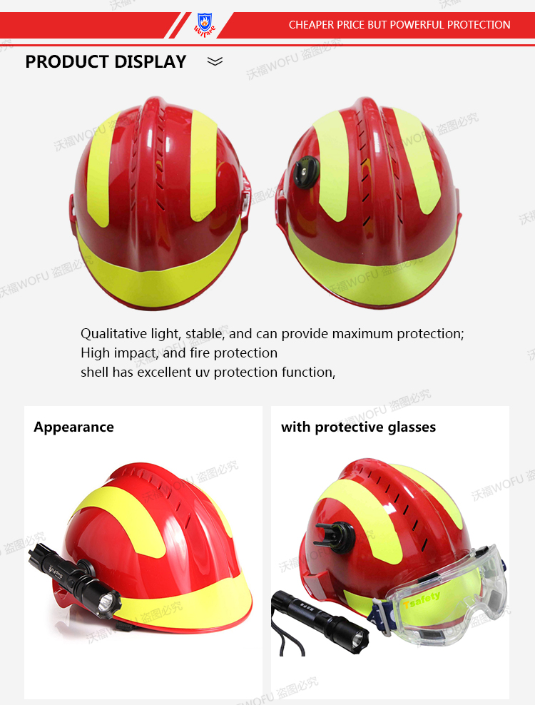 fire rescue helmet