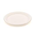disposable microwave plate biodegradable sugarcane bagasse plate disposable dinnerware set for aviation
