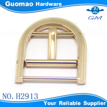 50MM thick big zinc alloy reversible decorative pin belt buckle