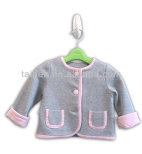 2016 Newest Design Baby Girls Cotton Jacket Kids Knit Jacket