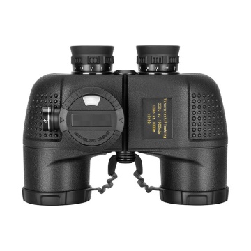 Waterproof 10X50 Marine Binoculars with Rangefinder and Compass for Boating Navigation