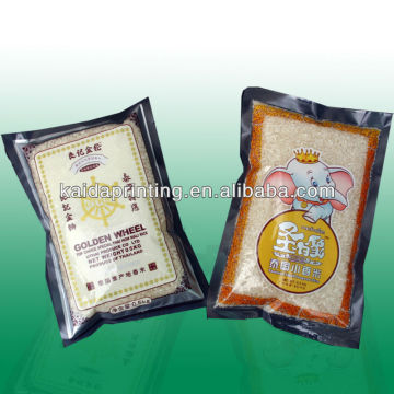 vacuum packing bags for rice packing bag