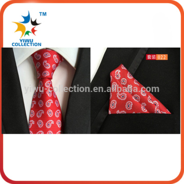 Wholesales Fashion Mens Woven Tie Hanky Cufflinks tie set