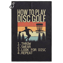 Custom High-Quality Sublimation Golf Towels