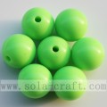 Multi Fluorescent Solid Opaque Jewelry Acrylic Bead