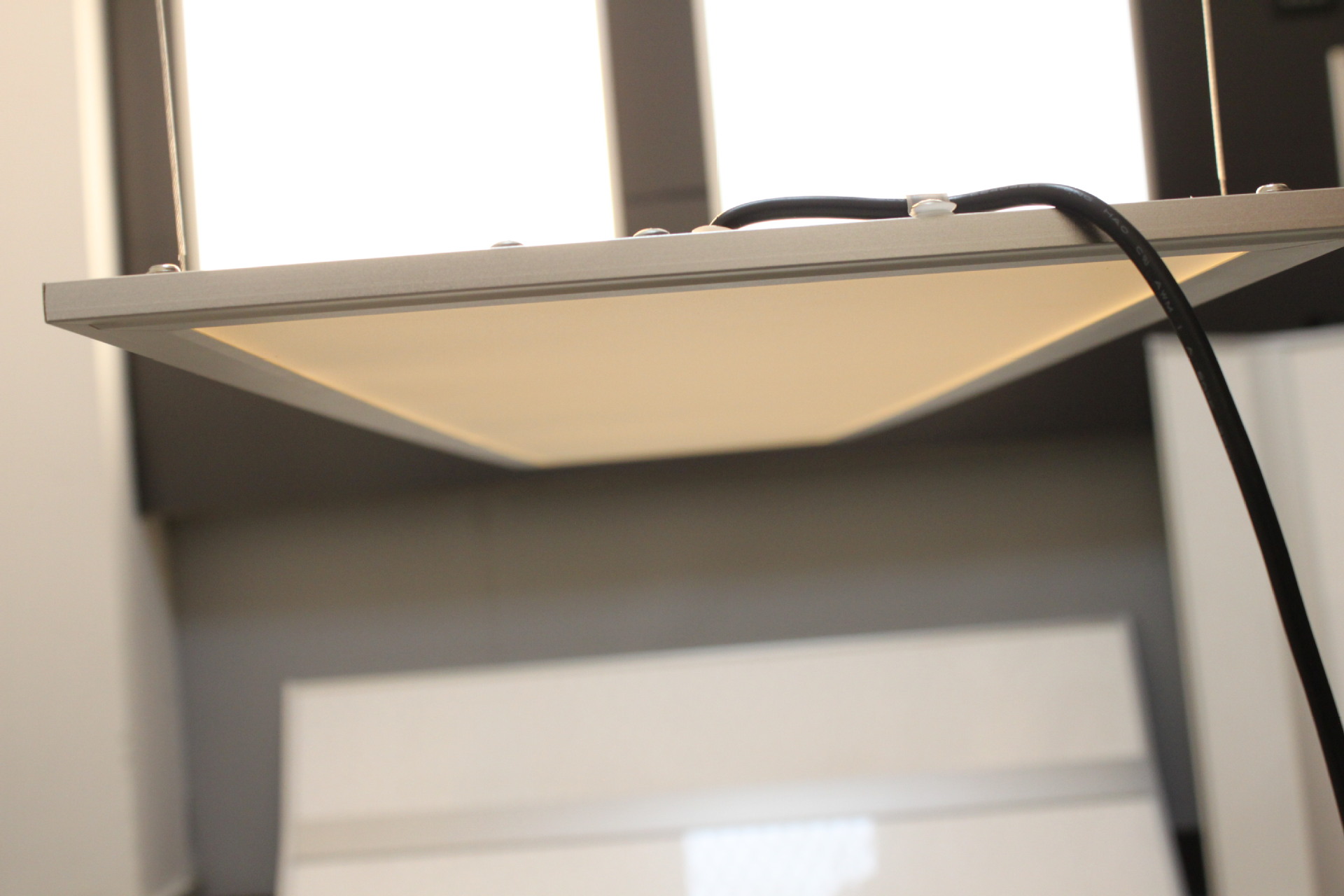 295x1195 0-10V Dimmable Suspended Up-Down Double Sides Emitting LED Panel Light 30x120cm