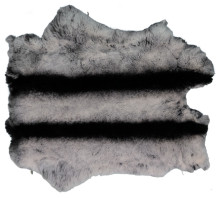 Wholesale Tanned Pattern 100% real rex rabbit fur skin pelts