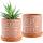 2 Pack Terracotta Plant Pot