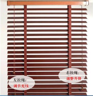 wooden horizontal venetian blinds/shutters