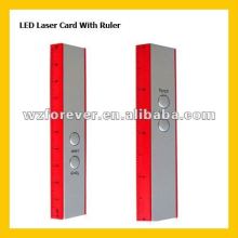 ruler shaped laser led torch