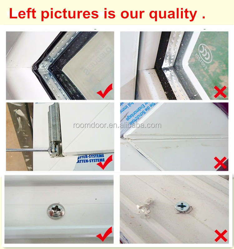 New Arrival Exterior Patio Customized Exterior Patio PVC Folding Door Vinyl Bifold Doors UPVC Doors