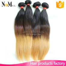New product Silky Straight Wave hair marley ombre hair