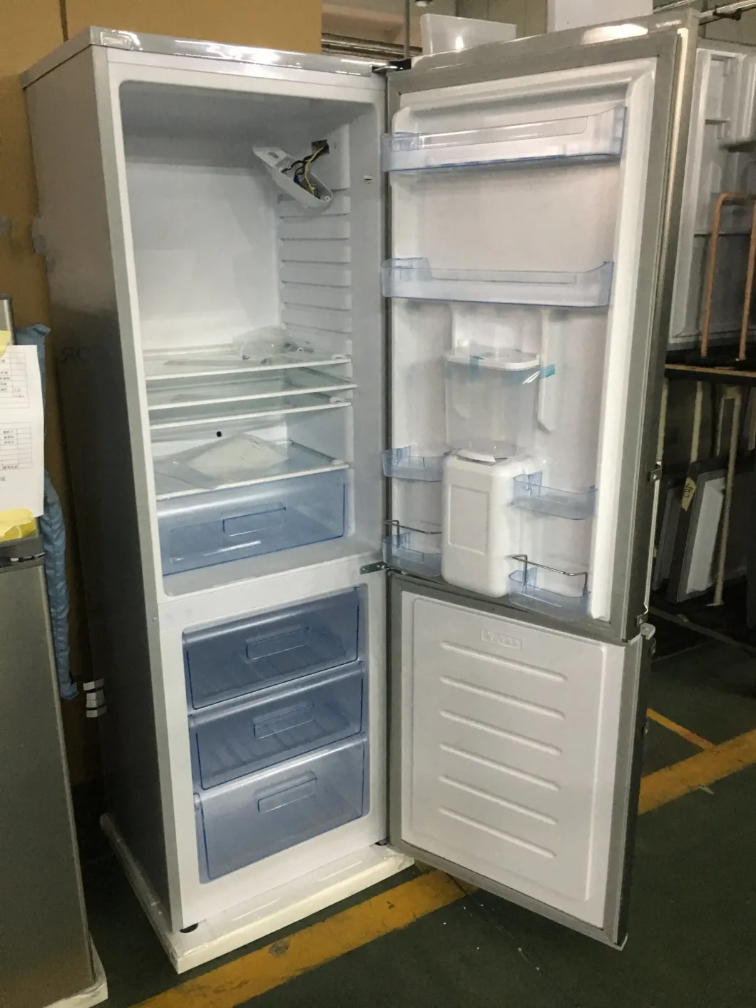 Smad 334L Frost Free Bottom Freezer Double Two Door Refrigerator Fridge