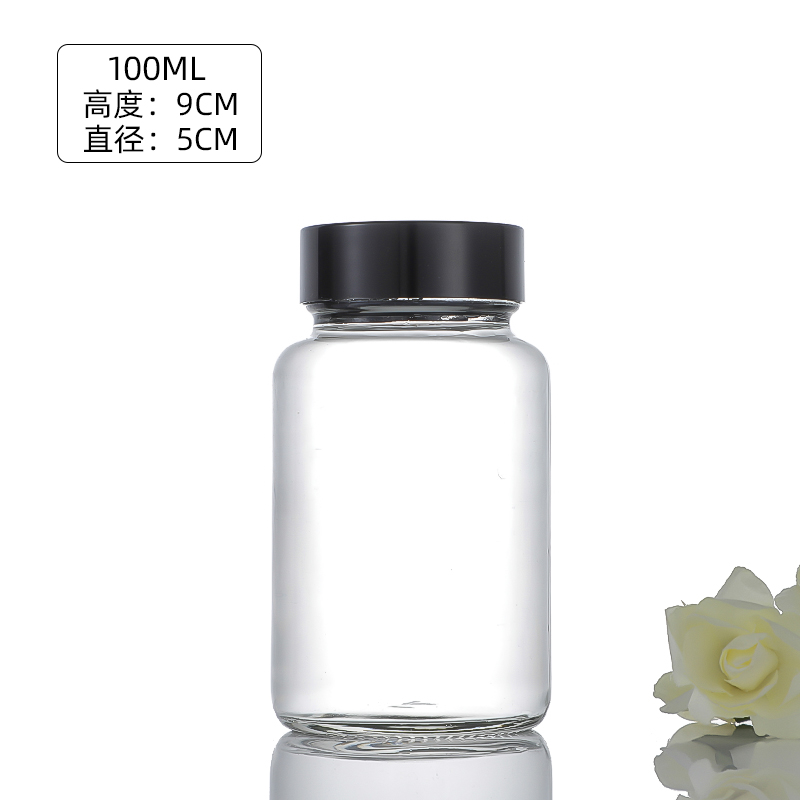 100ml Frosted Round Glass Bottles 100ml Frosted Round Glass Bottles